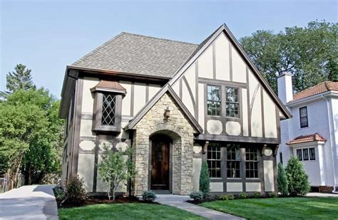 siding for tudor style house.